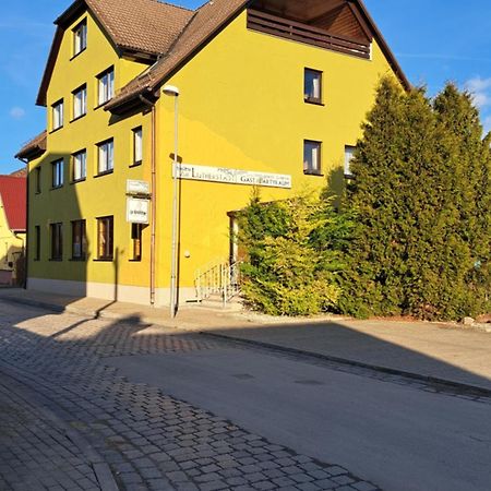 Hotel Garni Pension Zur Lutherstadt ルターシュタット・アイスレーベン エクステリア 写真